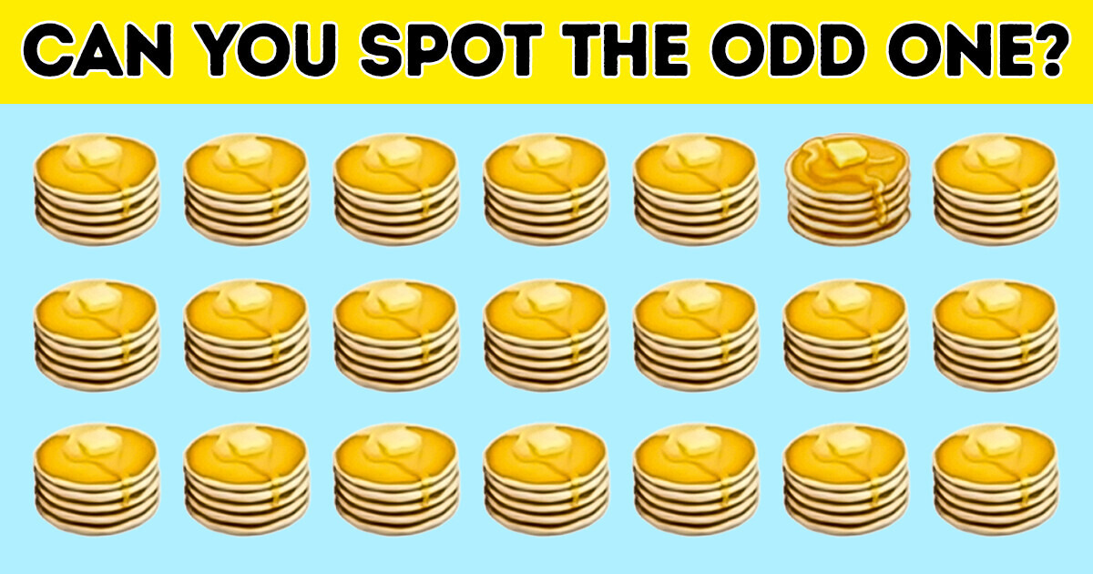 TEST: Prove You Have Sharp Eyes by Finding Odd Ones in 10 Seconds