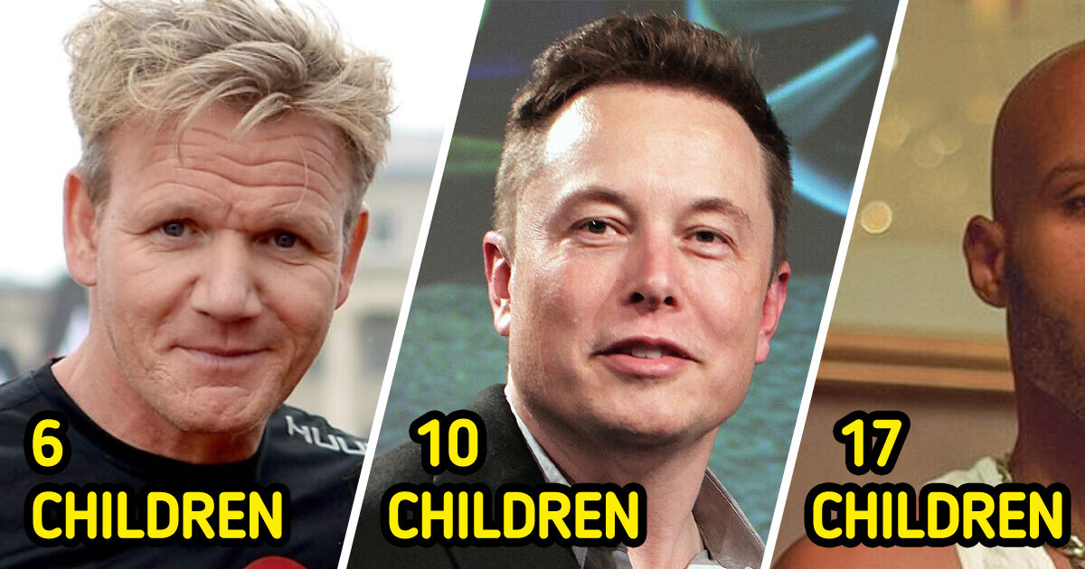 10 Famous Men Who Turned Out To Be Fathers of Many Children 10 Famous Men Who Turned Out To Be Fathers of Many Children