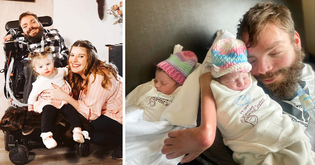 Man With Rare Disability Was Expected to Live Only 2 Years, and Now He Is A Happy Father of Three Man With Rare Disability Was Expected to Live Only 2 Years, and Now He Is A Happy Father of Three