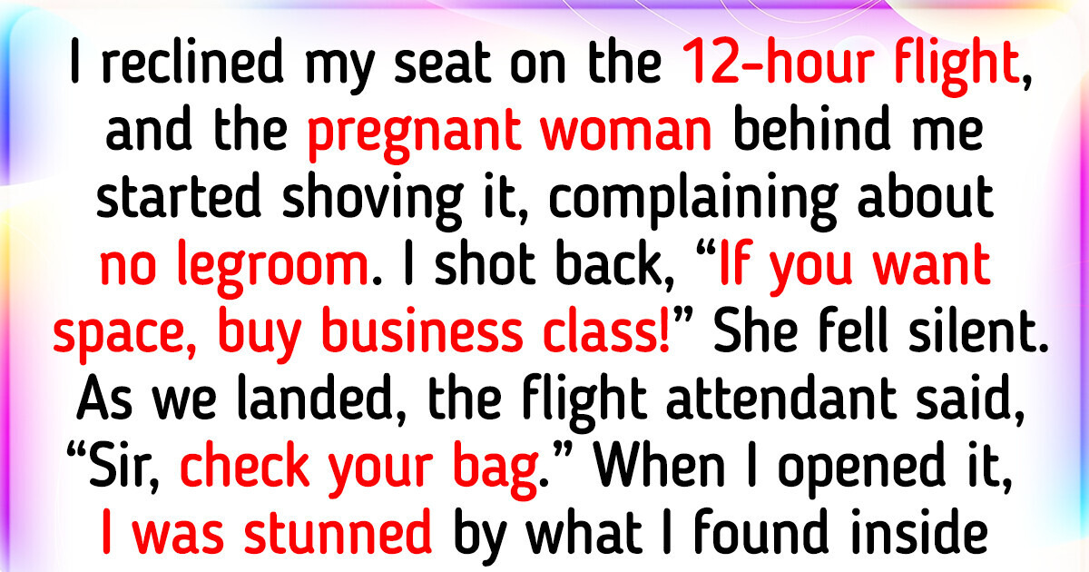 I Bought My Seat—Reclining Is Part of the Deal I Bought My Seat—Reclining Is Part of the Deal