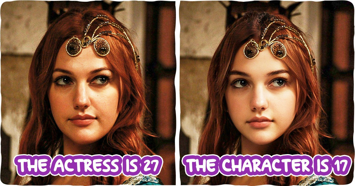 What 19 Actors and Actress Would Look Like If They Were the Same Age As the Characters They Played