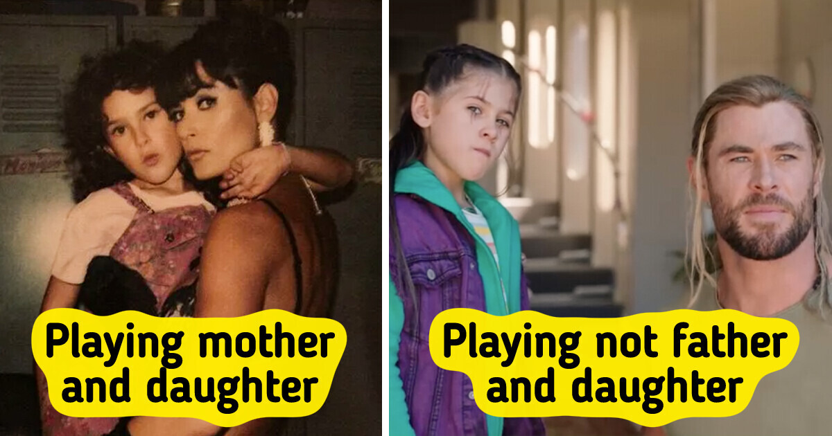 10 Celebrity Parents Who Were On-Screen With Their Kids, Which Happened to Be Unevident Even for the Fans