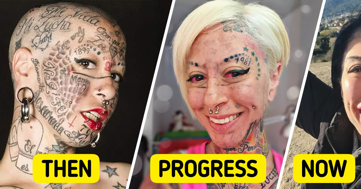 Spain’s Most Tattooed Woman Reveals the Reason She Erased Most Tattoos from Her Face Spain’s Most Tattooed Woman Reveals the Reason She Erased Most Tattoos from Her Face