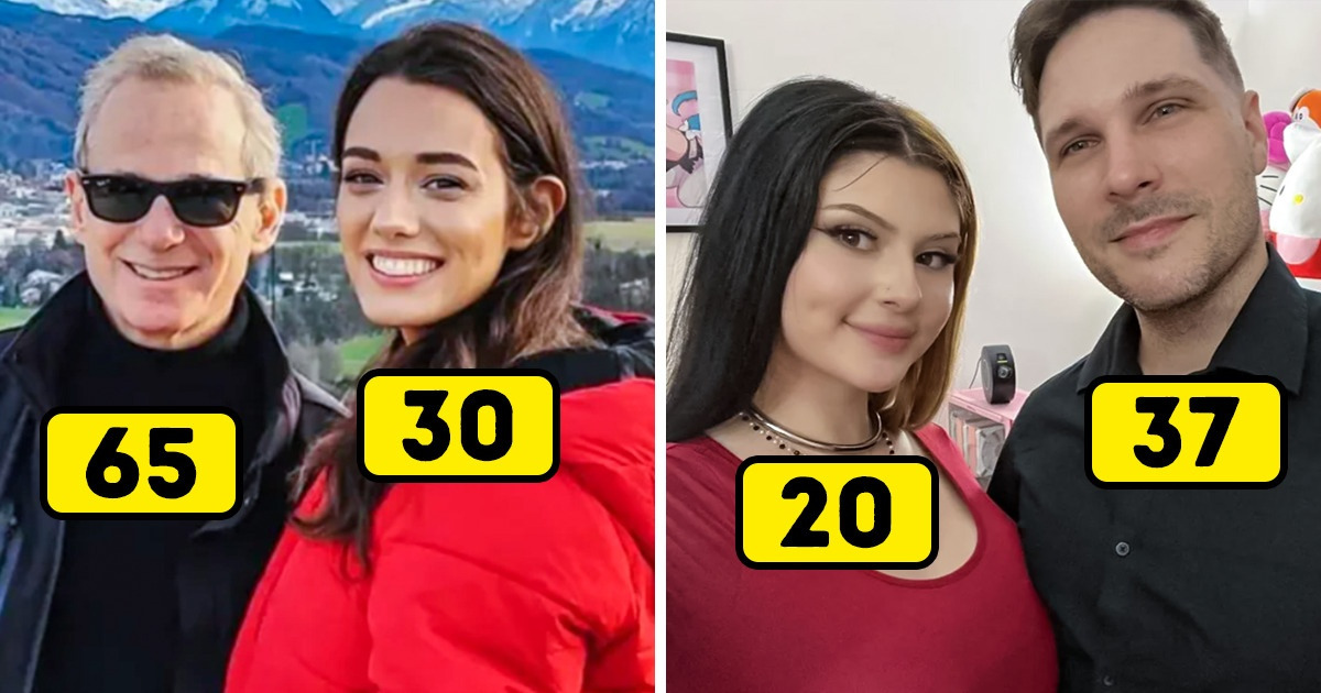 16 Lovely Couples Whose Age Difference Doesn’t Mean a Thing to Them