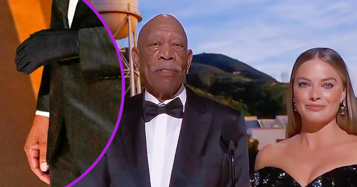 Morgan Freeman’s Decision to Wear the Glove at the 2023 Oscars Deeply Touched the Audience
