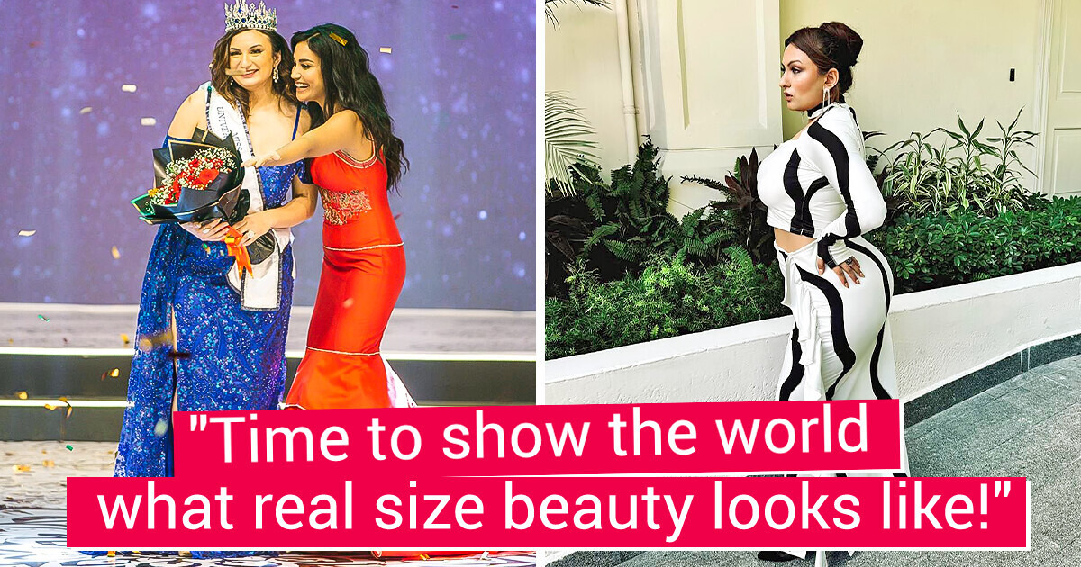Nurse, Being Plus-Size, First in History Got the Title “Miss Universe Nepal 2023”
