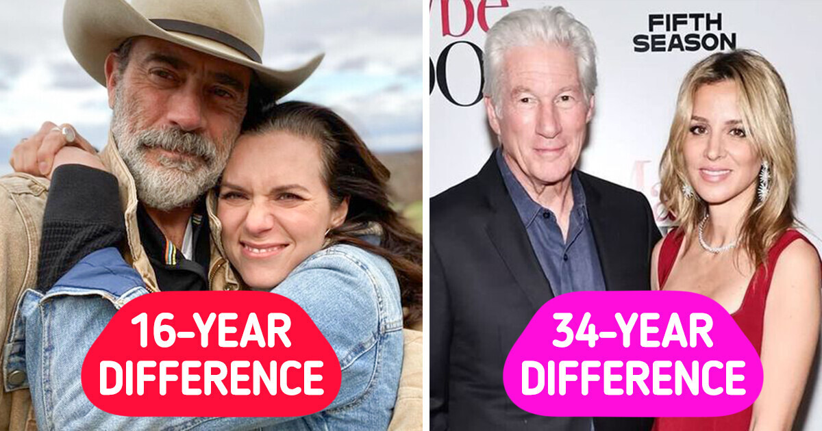 18 Star Couples Who Are in Love and Happy Together Despite Their Big Age Gap
