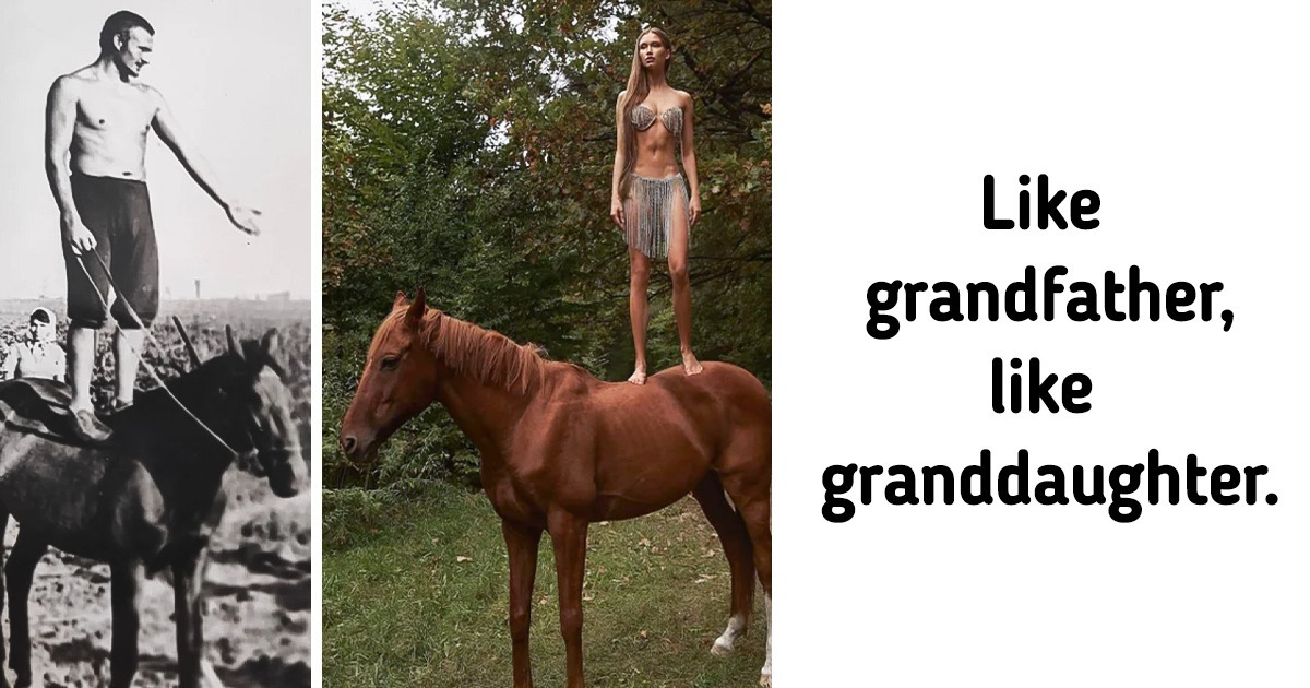 19 People Who Masterfully Created a Sequel to Their Old Photos
