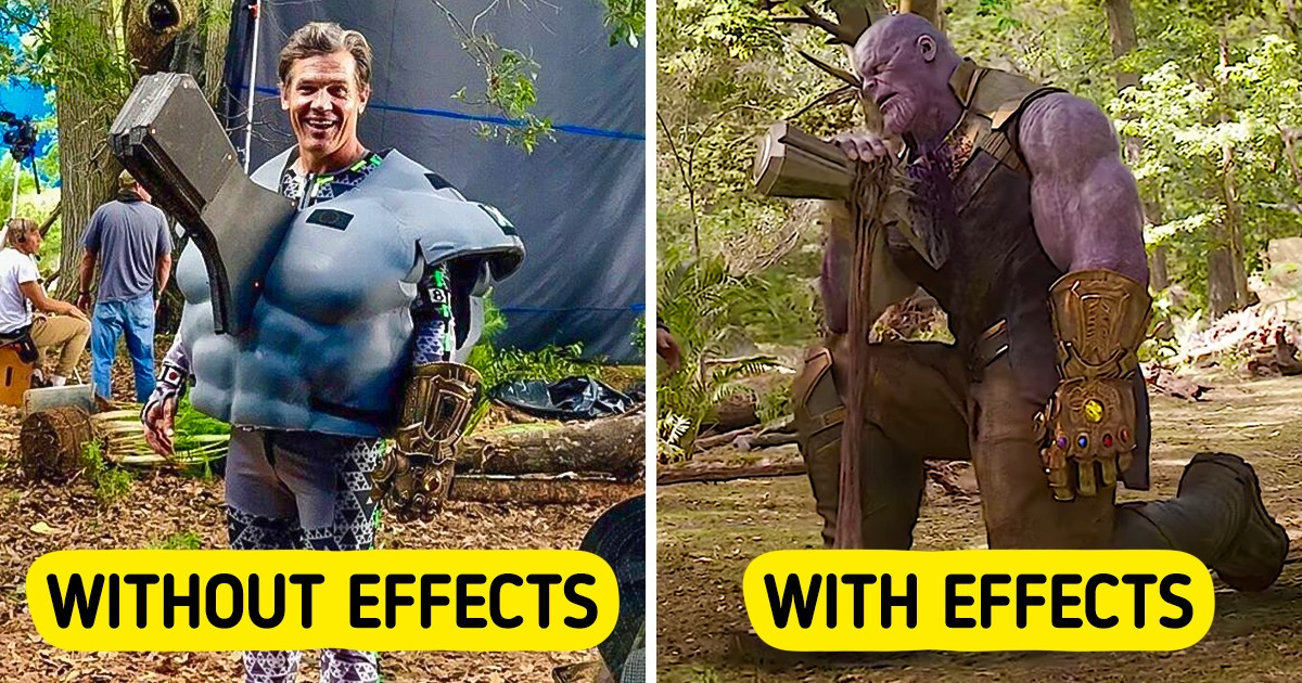 12 Pictures Showing How Hollywood Movies Are Being Shot