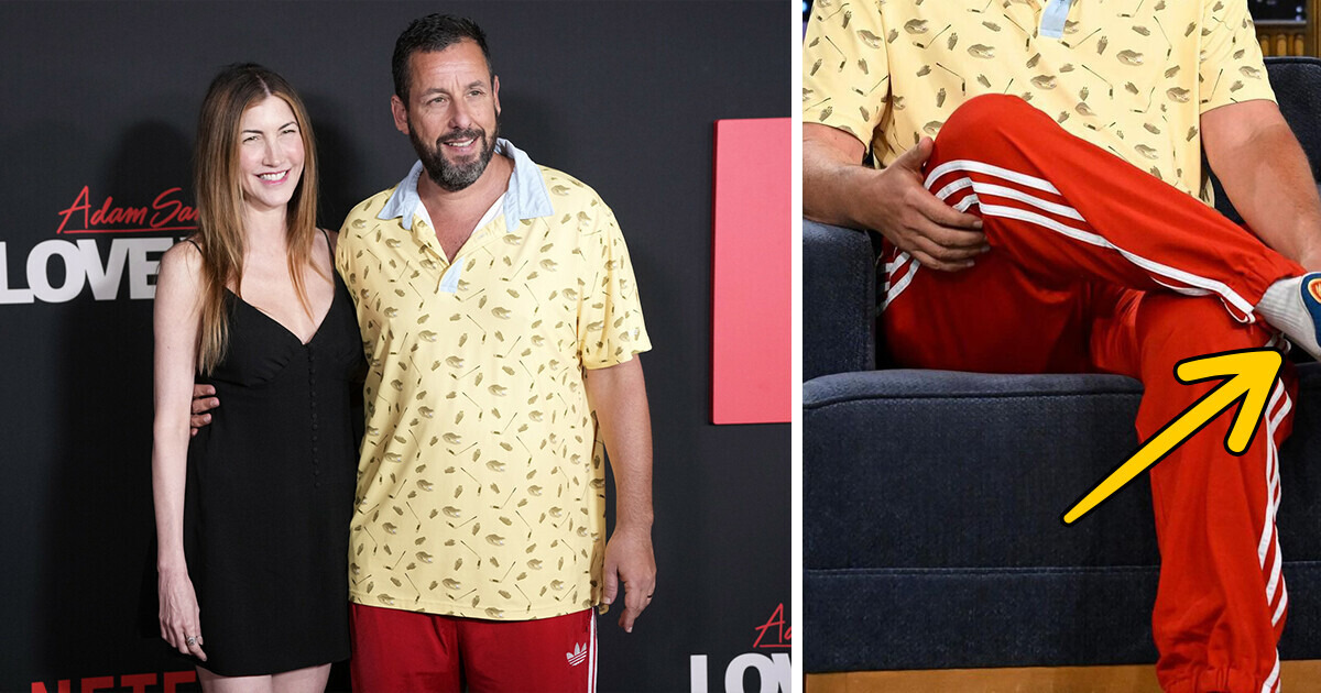 “He Is Wearing Dirty Sneakers,” Adam Sandler’s Recent Style Choice Caused Stir “He Is Wearing Dirty Sneakers,” Adam Sandler’s Recent Style Choice Caused Stir