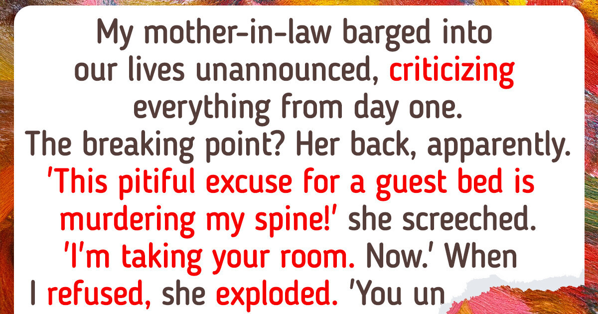 My Mother-In-Law’s Outrageous Bedroom Request Forced Me to Take Drastic Action