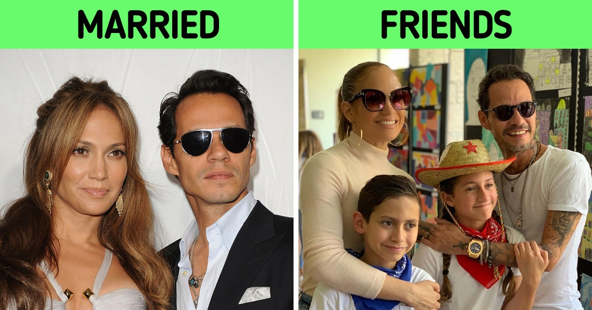 14 Celebrity Couples Who Became Friends After Splitting Up 14 Celebrity Couples Who Became Friends After Splitting Up