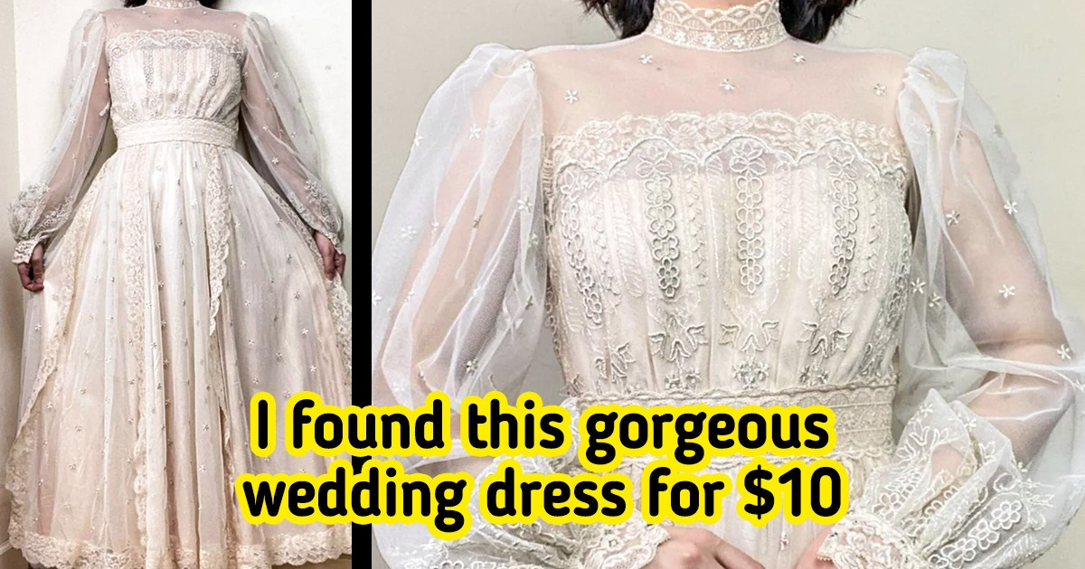 18 Brides Who Proved That Wedding Dresses Don’t Have to Be Expensive in Order to Be Impressive