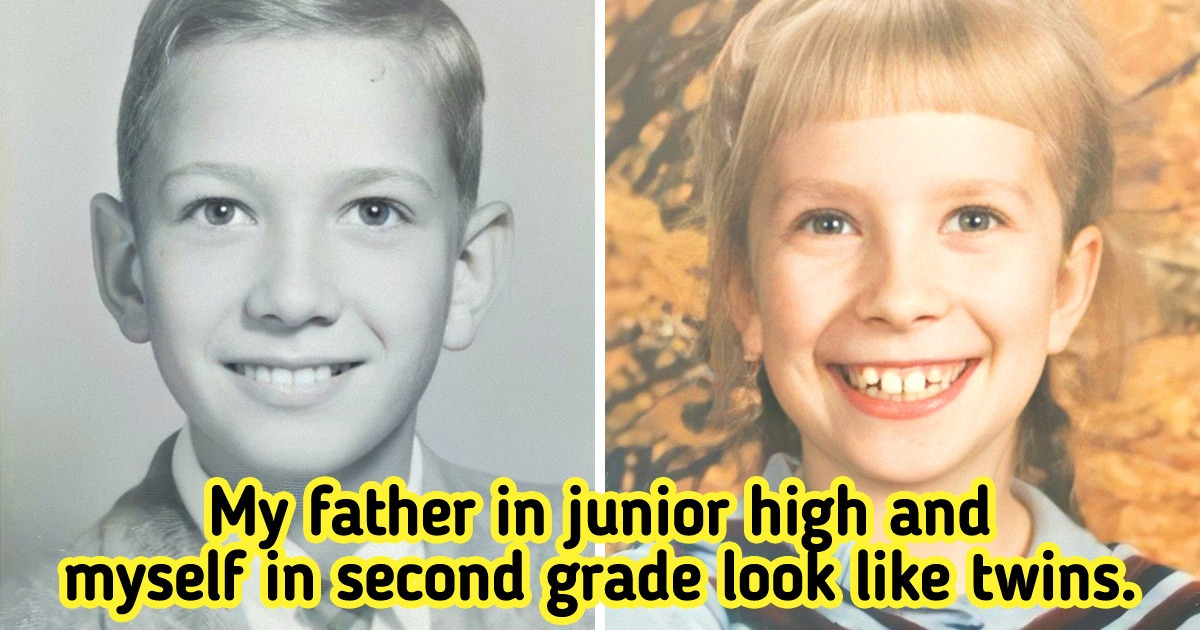 20 Side-by-Side Pics of Relatives That Will Make You Say “The Genetic Force Is Strong With This One”