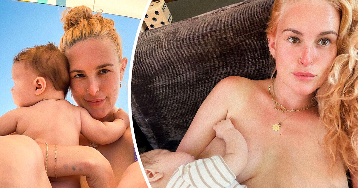 Rumer Willis Shares Breastfeeding Photo, Sparking Controversy