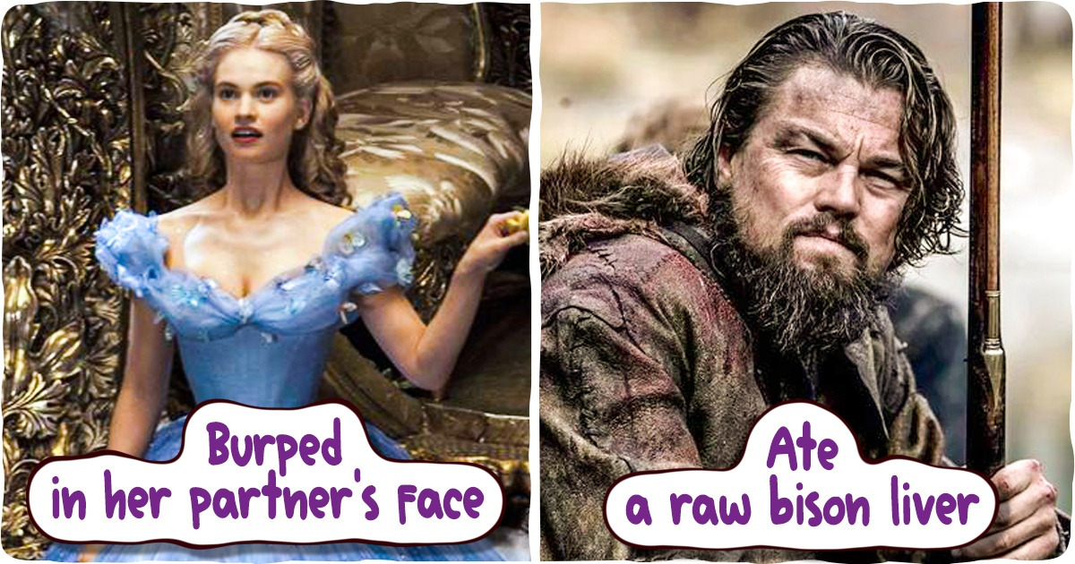 9 Funny and Awkward Situations That Movie Actors Had to Deal With on Set 9 Funny and Awkward Situations That Movie Actors Had to Deal With on Set