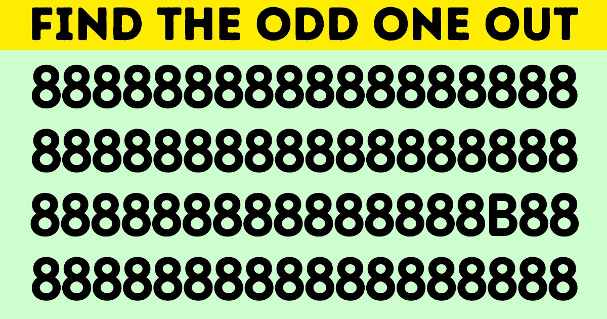 Test: Spot the Mistake in Less Than 10 Seconds