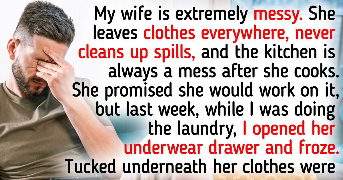 I Accidentally Uncovered a Dirty Secret Beneath My Wife’s Underwear, and Her Response Left Me Speechless