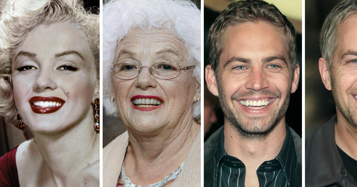 We Used AI to See What 15 Famous People Would Look Like in the Present Day