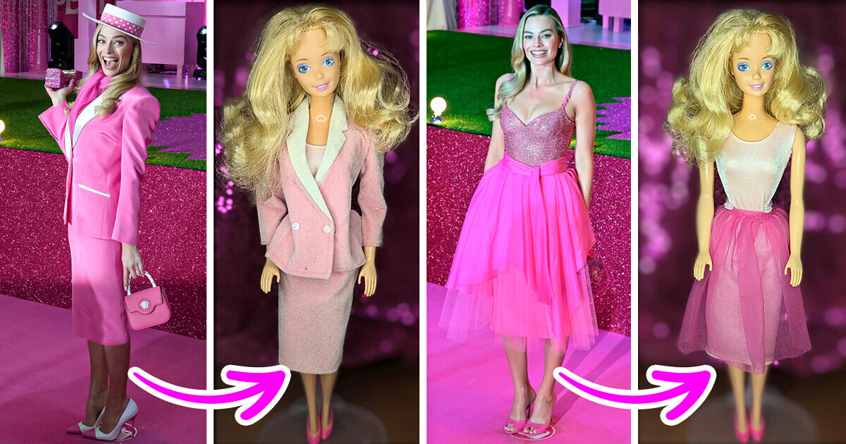 12 Times Margo Robbie Wore Barbie-Inspired Dresses on the Red Carpet ...