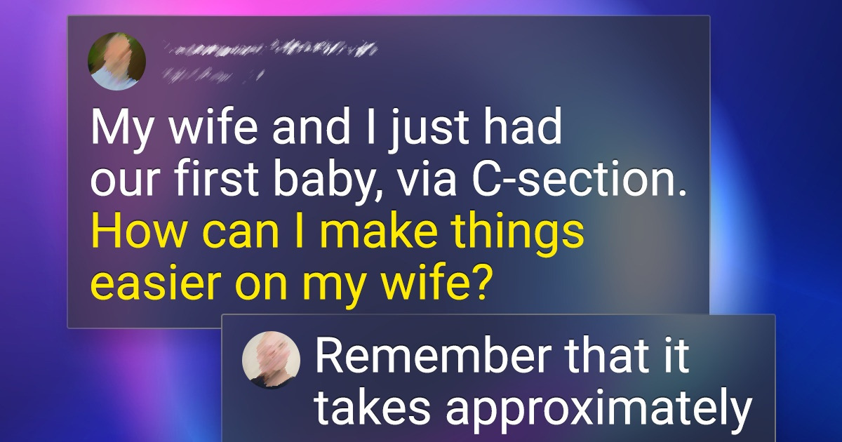 First-Time Dad Asks a Simple Question and the Internet Gives Him Tons of Solutions