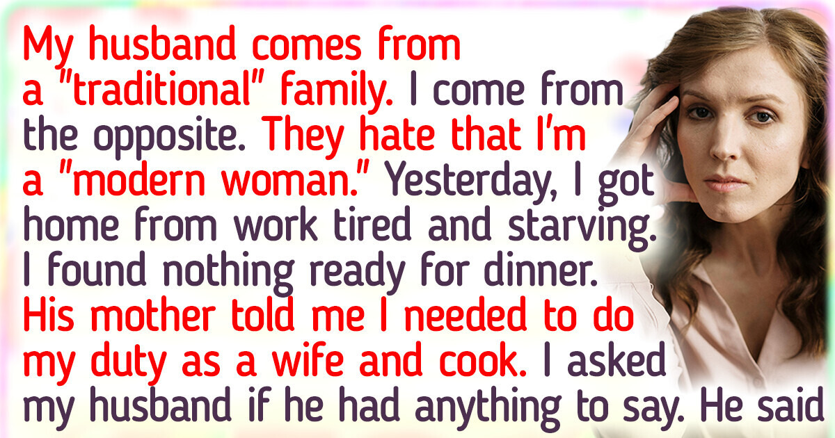 My In-Laws Expect Me to Be a Stay-at-Home Wife, but I’m Not Gonna Buy It My In-Laws Expect Me to Be a Stay-at-Home Wife, but I’m Not Gonna Buy It