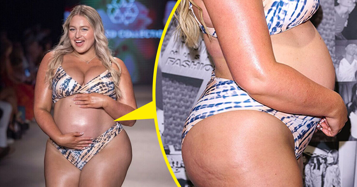 Body Positive Model Iskra Lawrence Harshly Responded to Trolls on Her Swim Week Runway Catwalk Body Positive Model Iskra Lawrence Harshly Responded to Trolls on Her Swim Week Runway Catwalk