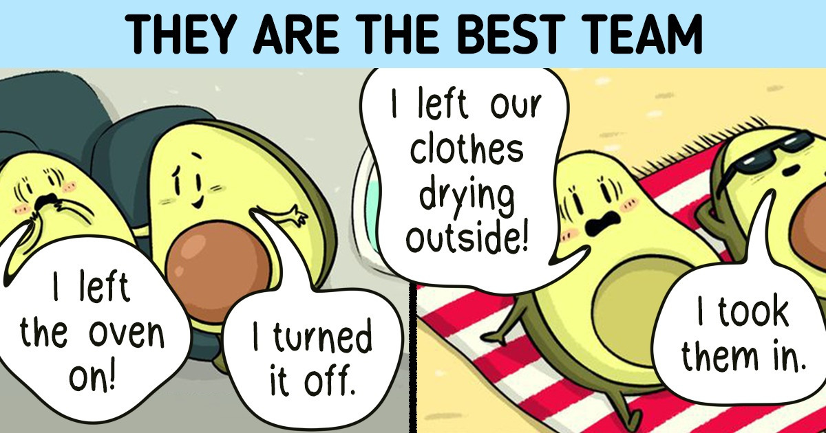 13 Comics That Show What the Life of Real Lovebirds Looks Like