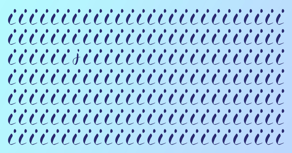 Challenge: How Quickly Can You Spot the Odd Letter Challenge: How Quickly Can You Spot the Odd Letter