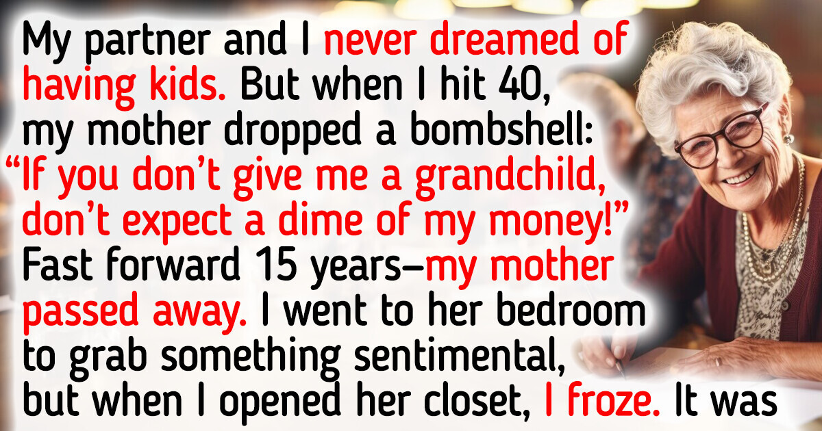 My Mother Forced Me to Have a Child in 40, But Truth Revealed Now Devastated Me My Mother Forced Me to Have a Child in 40, But Truth Revealed Now Devastated Me