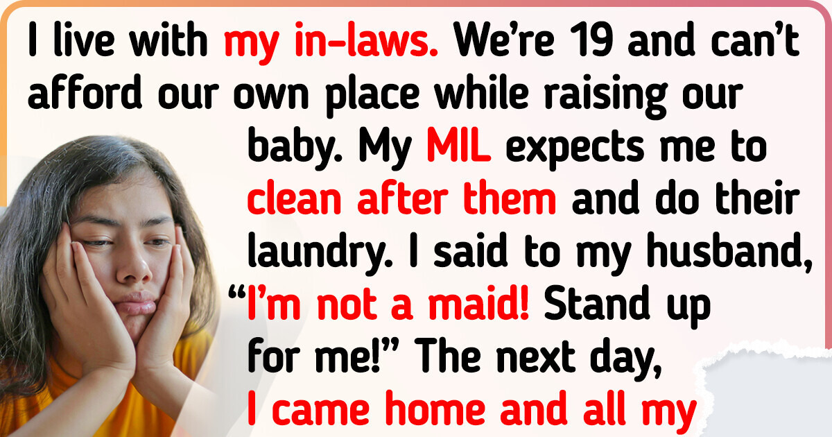 My MIL Treats Me Like a Maid Just Because I Live Rent-Free, but It Has to Stop My MIL Treats Me Like a Maid Just Because I Live Rent-Free, but It Has to Stop