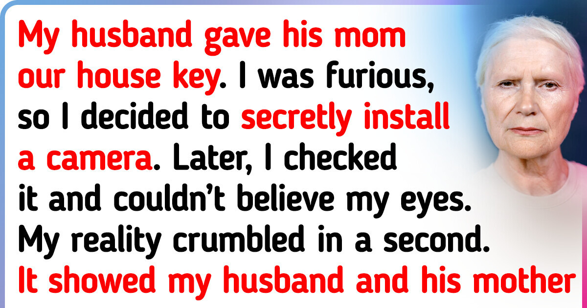 Secret Camera Reveals a Shocking Truth About My Husband and Mother-in-Law Secret Camera Reveals a Shocking Truth About My Husband and Mother-in-Law