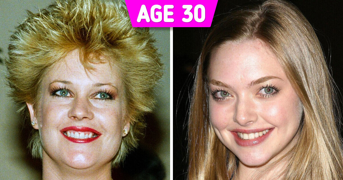 We Compared Same-Age Celebrities’ Looks From the Past and Present