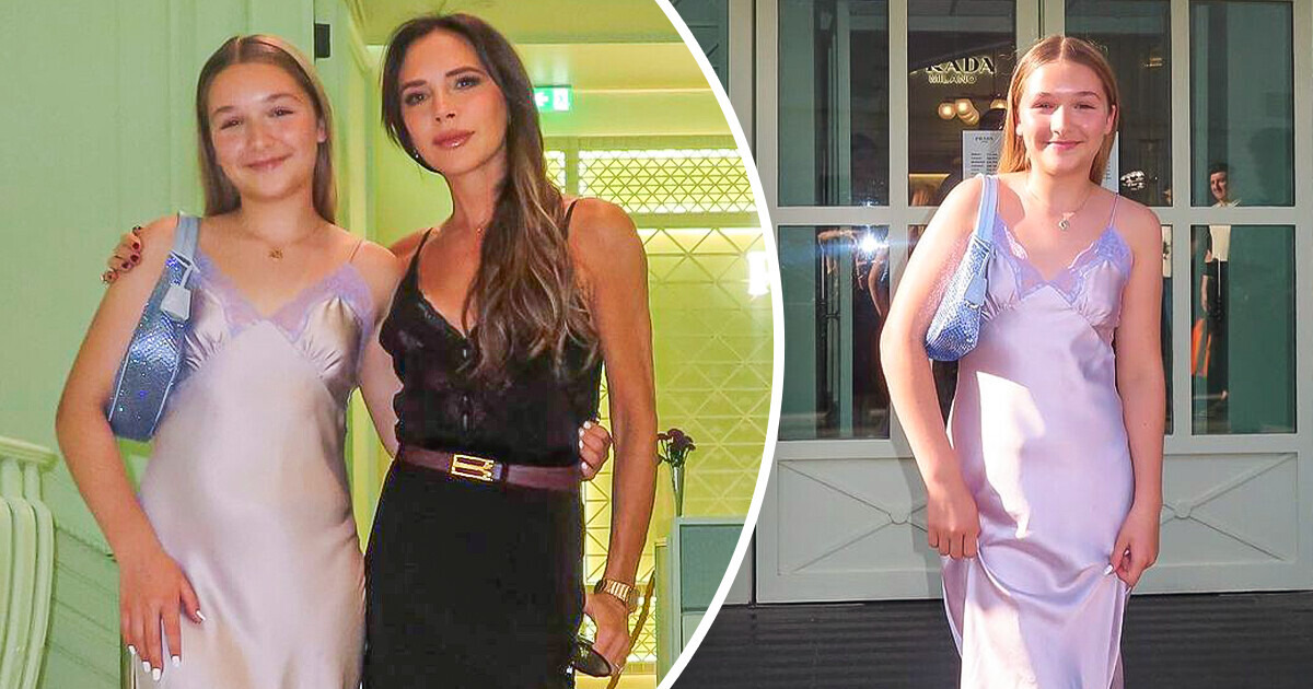 “She’s a Child in Lingerie,” David Beckham’s Daughter, 12, Sparks Online Controversies Wearing a Slip Dress