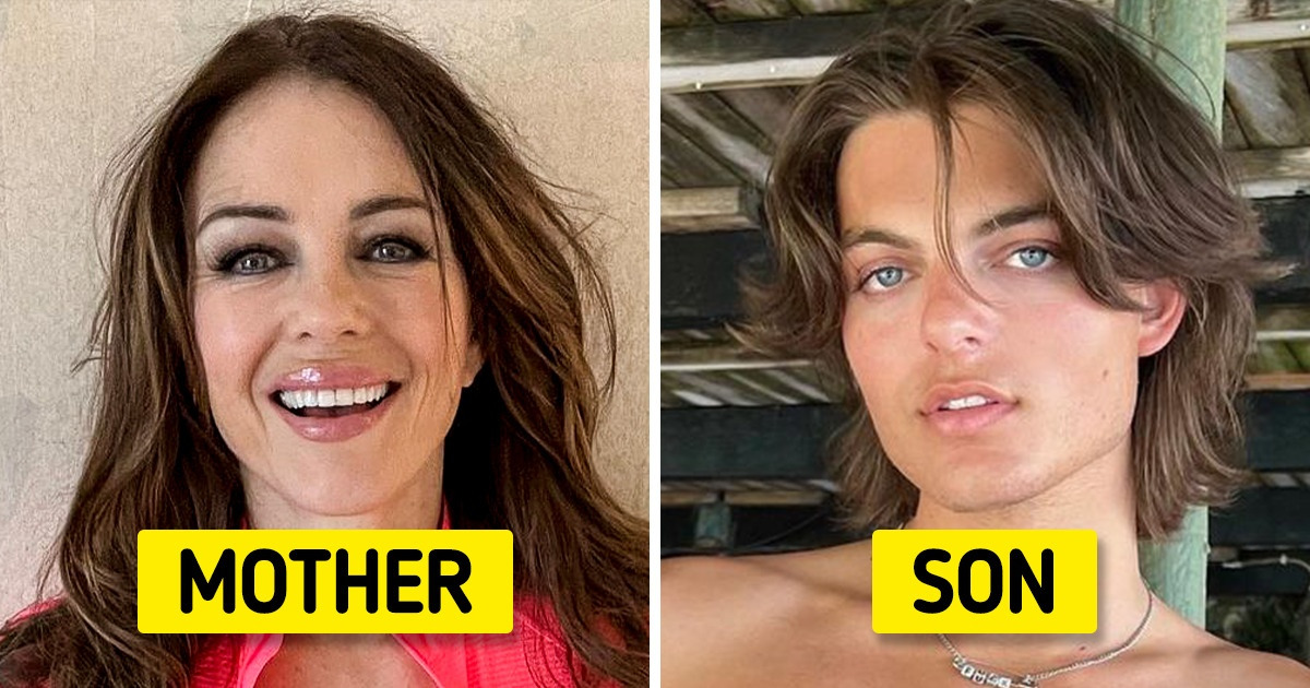 13 Celebrities and Their Parents Who Look Like Two Peas in a Pod