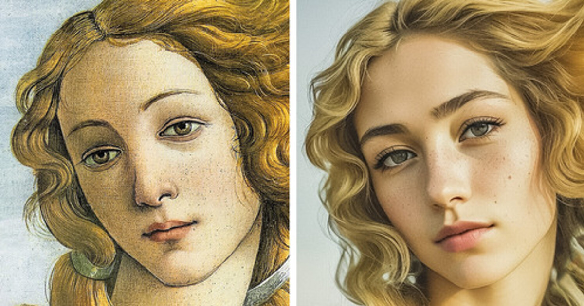 AI Let Us See What People From Popular Paintings Looked Like in Real Life AI Let Us See What People From Popular Paintings Looked Like in Real Life