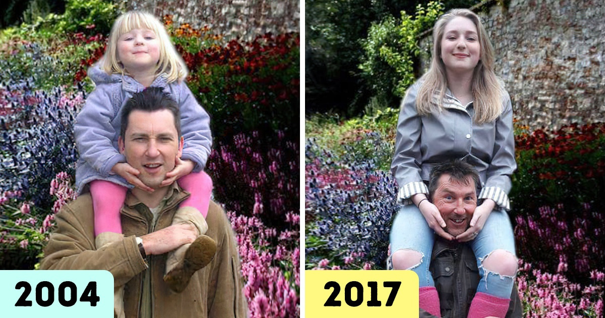 18 Times People Recreated Old Pics and Proved That Love Conquers All, Even Time