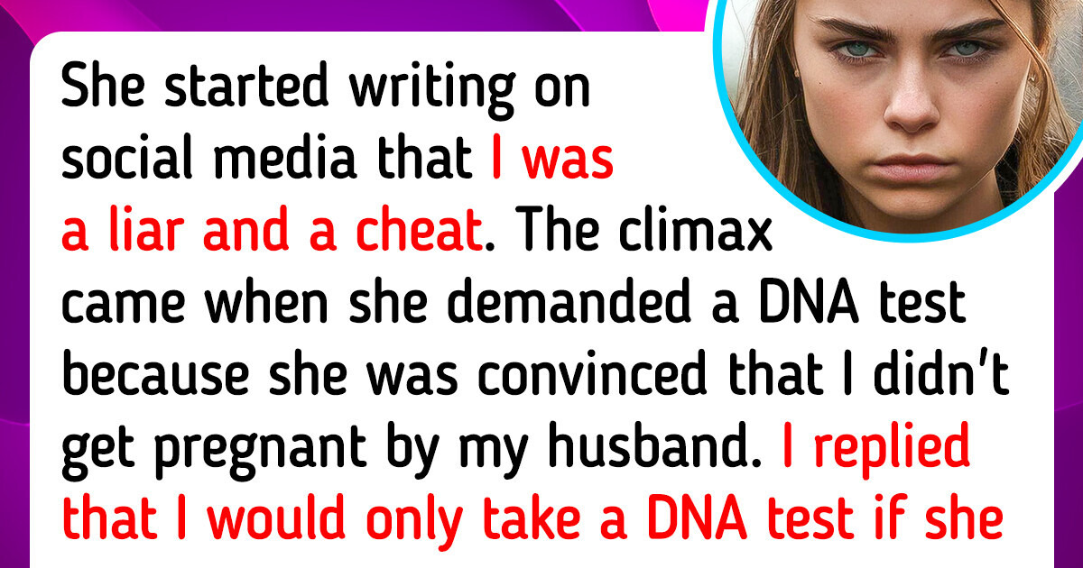 My MIL Wants a DNA Test for My Son To Prove I Cheated. But My Response Left Her Stunned My MIL Wants a DNA Test for My Son To Prove I Cheated. But My Response Left Her Stunned