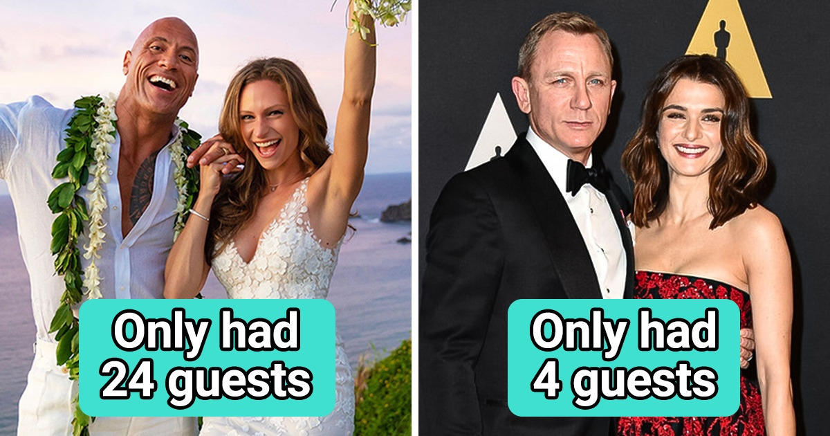 9 Celebrity Weddings That Didn’t Need 1000 Guests to Be Dreamy 9 Celebrity Weddings That Didn’t Need 1000 Guests to Be Dreamy