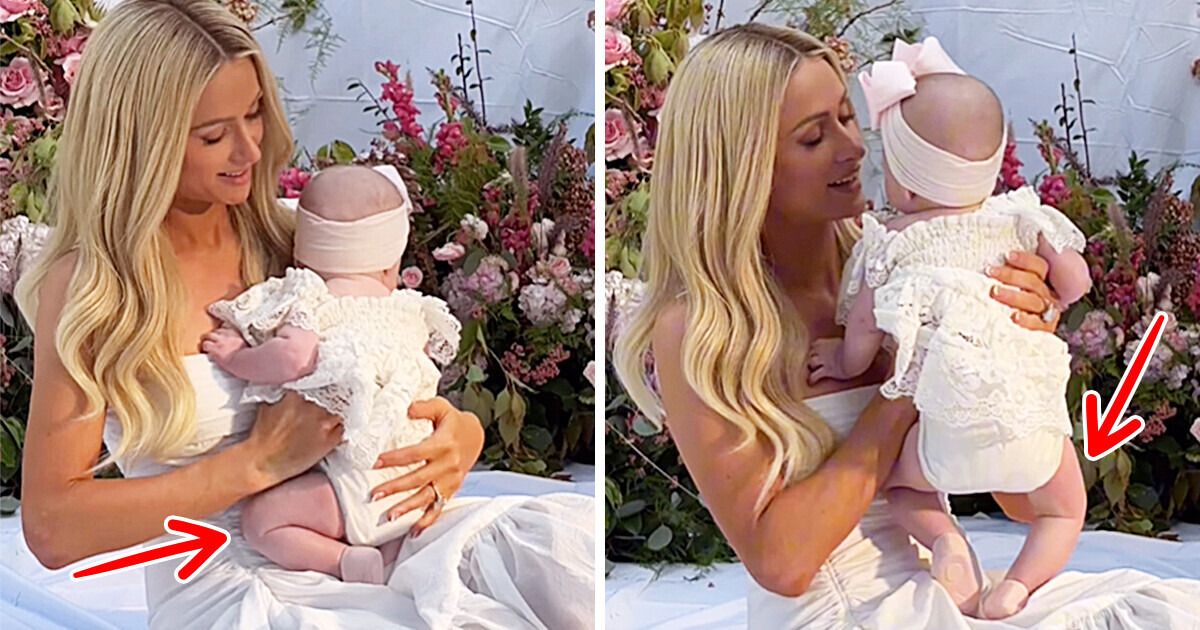 Paris Hilton Finally Showed Off Her Daughter and People Noticed One Detail Paris Hilton Finally Showed Off Her Daughter and People Noticed One Detail