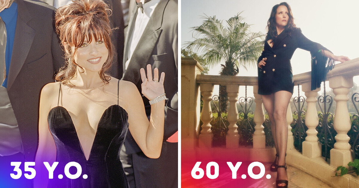 Julia Louis-Dreyfus Defies Society by Getting Younger and Bolder Every Year