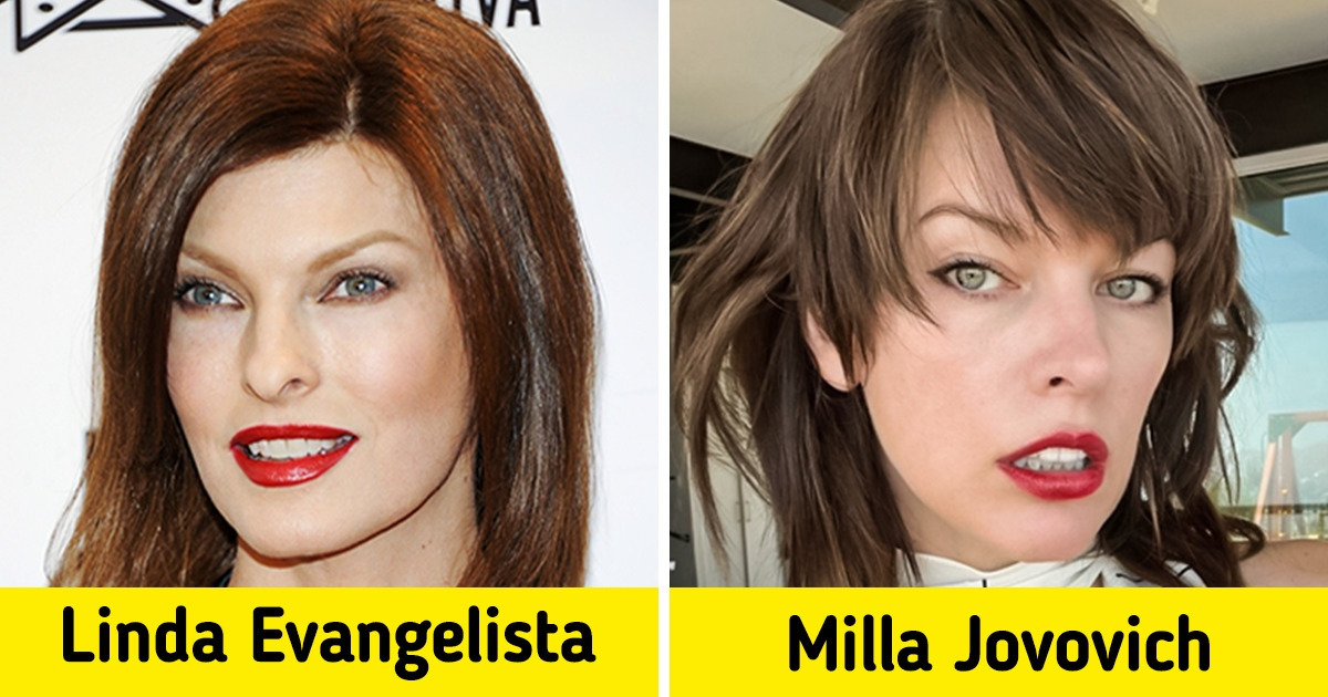 15 Side-by-Side Celebrity Pics That Make Us See Double