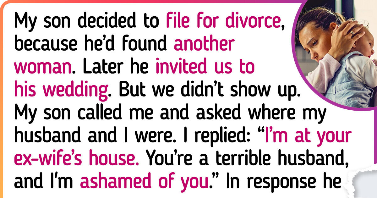 I Boycotted My Son’s Wedding After Revealing What He Did, Opting to Bond With His Ex-Wife Instead I Boycotted My Son’s Wedding After Revealing What He Did, Opting to Bond With His Ex-Wife Instead