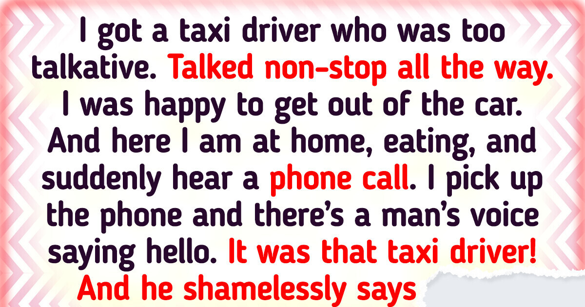8 Bizarre Taxi Tales That Will Make You Rethink Your Next Ride 8 Bizarre Taxi Tales That Will Make You Rethink Your Next Ride