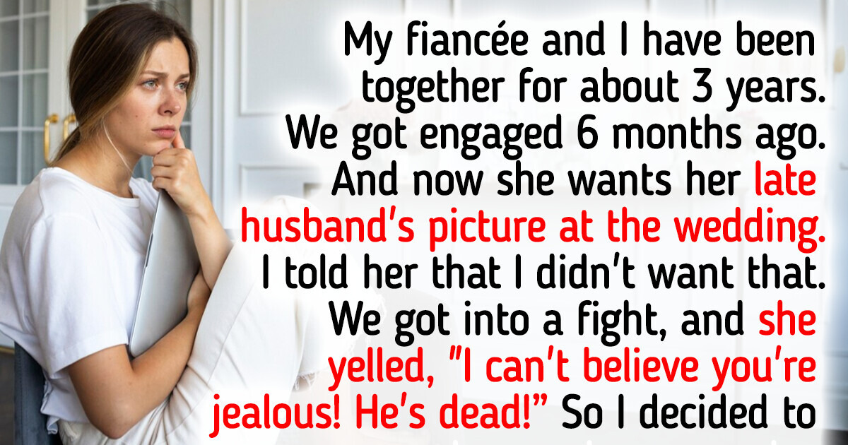 My Fiancée Shocked Me with Her Plea to Put Her Dead Husband’s Pics on Our Wedding My Fiancée Shocked Me with Her Plea to Put Her Dead Husband’s Pics on Our Wedding