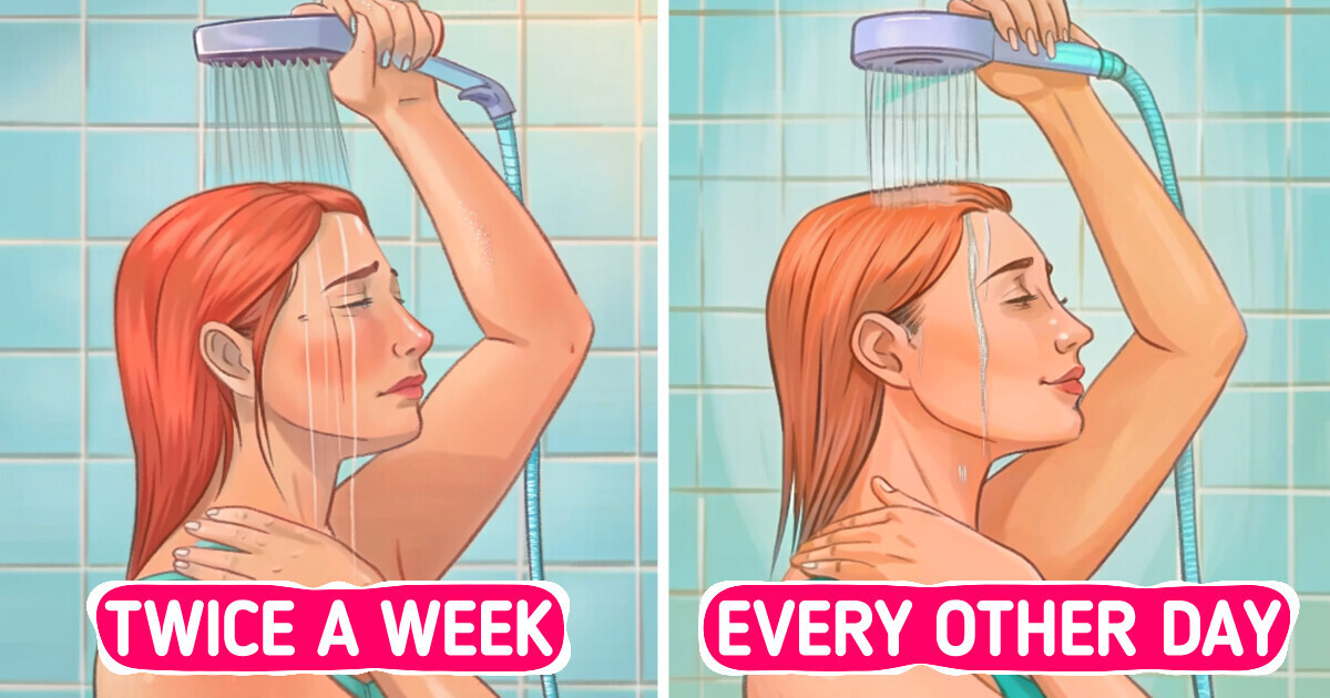 How Often You Should Really Be Showering How Often You Should Really Be Showering