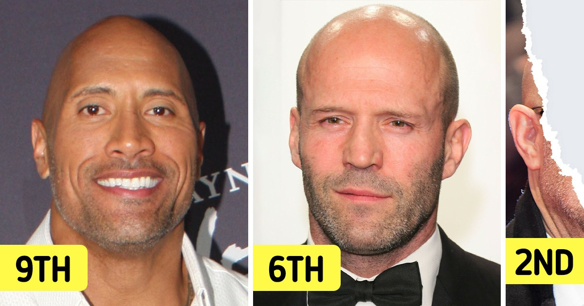 A Study Revealed the 10 Most Attractive Bald Men and We Wonder If You Agree
