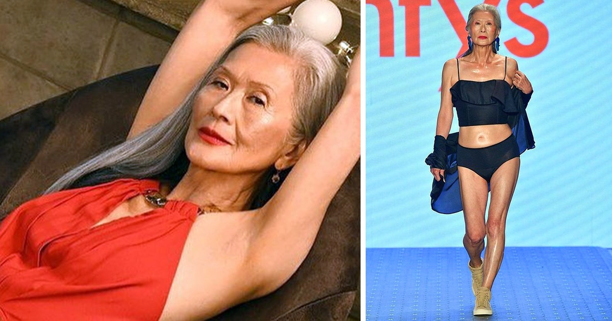 Meet Rosa Saito, a Model Who Rocks the Runway at 71 and Knocks Down Beauty Stereotypes