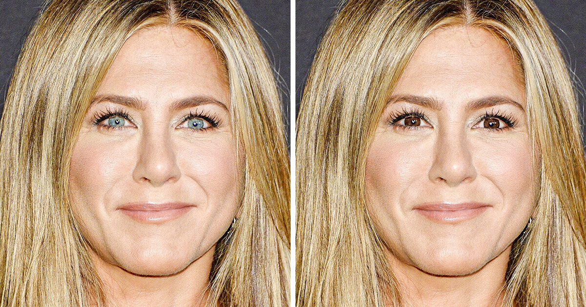 We Only Changed 10 Stars’ Eye Colour and They Started Looking Like Different People We Only Changed 10 Stars’ Eye Colour and They Started Looking Like Different People