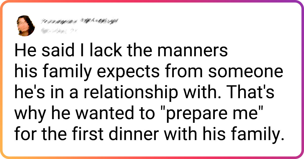 My Boyfriend Thinks I’m Mannerless; I Want to Leave Him My Boyfriend Thinks I’m Mannerless; I Want to Leave Him
